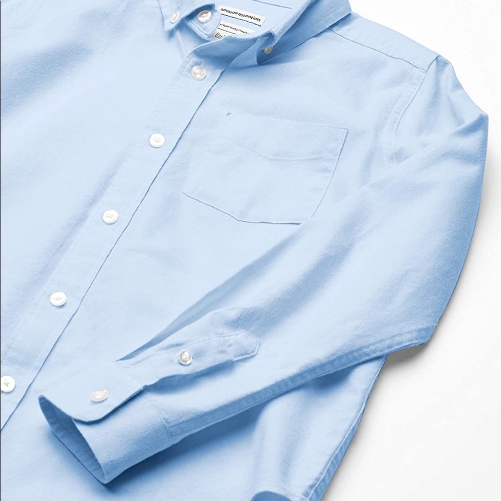 Blue Oxford button-down
